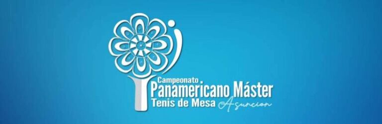 Revelan la identidad del Campeonato Panamericano Máster de Tenis de Mesa Asunción 2026 – Polideportivo
