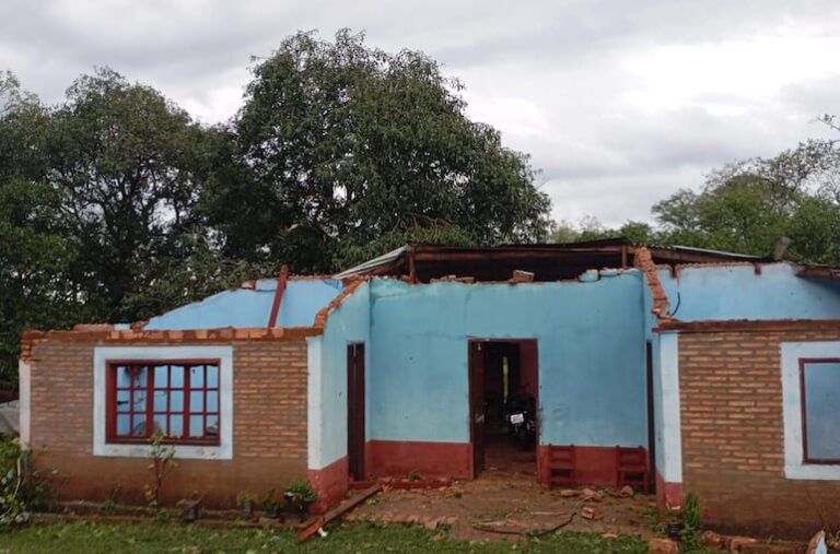 Datos policiales muestran numerosos damnificados tras el temporal.