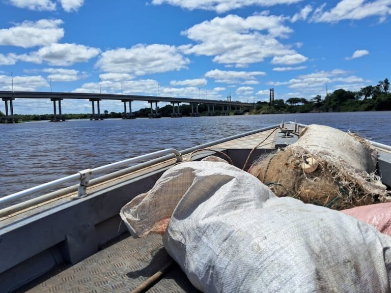 Mades retira casi 2.000 metros de espineles en veda.