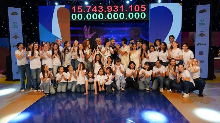 Teletón 2025 alcanza G. 5.000 millones en horas iniciales.