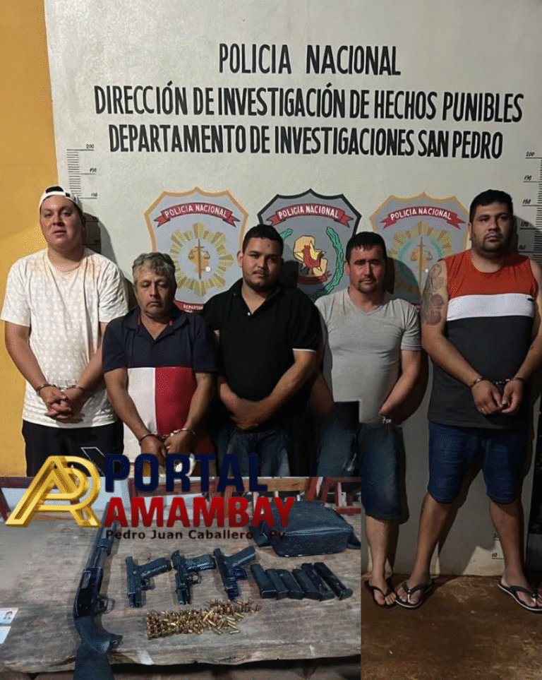 Cae en Santa Rosa el presunto jefe de sicarios vinculado a atentados en Pedro Juan Caballero