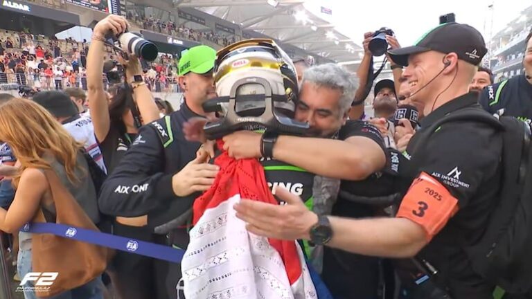 ¡Joshua, inquebrantable!: logra el segundo lugar en la Sprint de F2 en Abu Dabi – ABC Motor