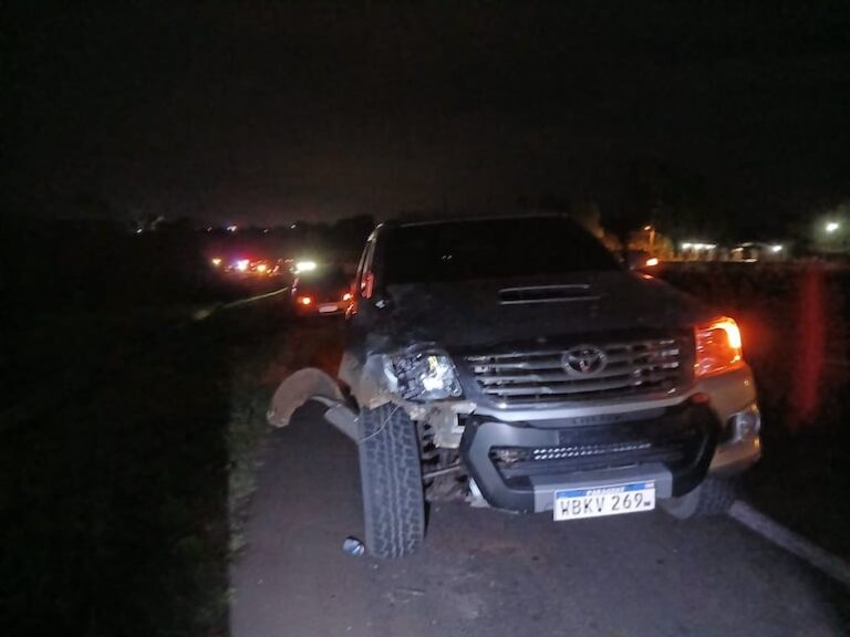 Accidente mortal en Caaguazú y tres heridos en San José.