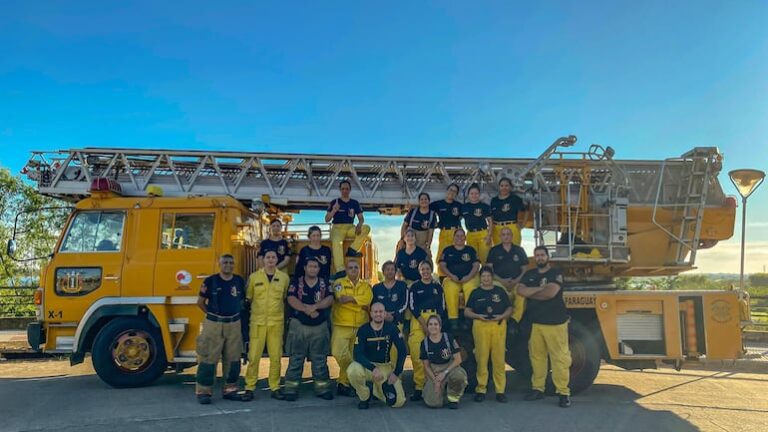 Convocatoria en Asunción para nuevos bomberos voluntarios.