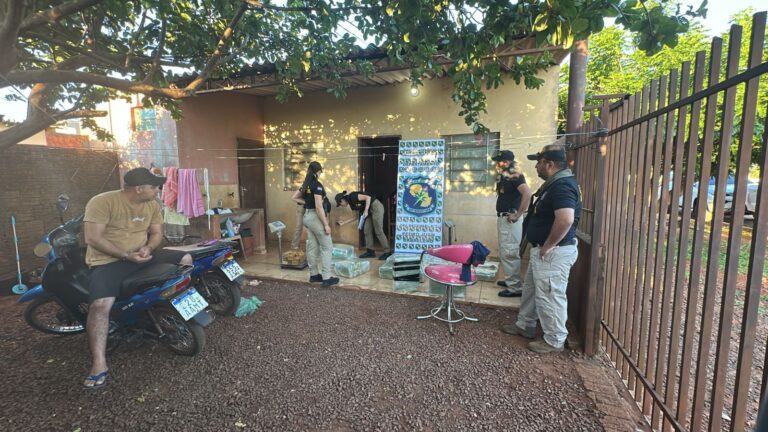 Allanamiento en Pedro Juan Caballero deja un detenido y más de media tonelada de marihuana incautada