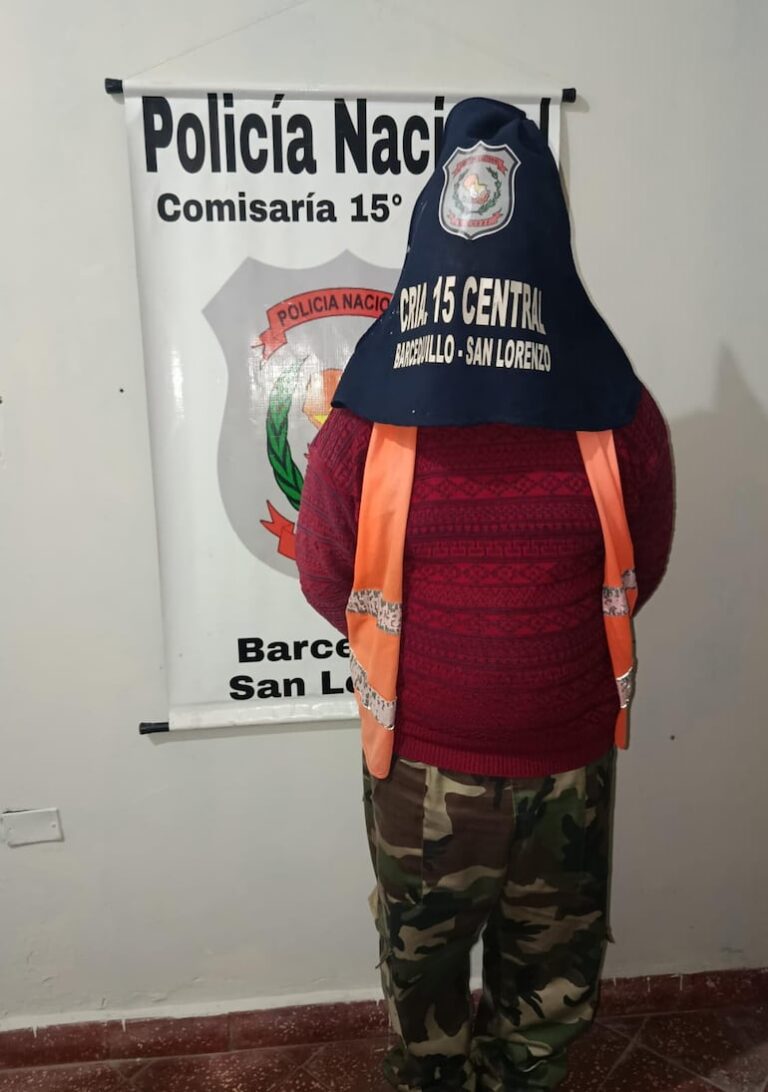 Delivery denunció asalto, pero se contradijo y fue detenido.