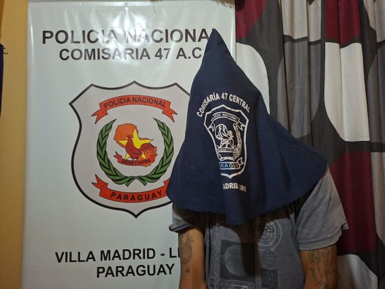 Detenido argentino por intento de homicidio en Limpio.
