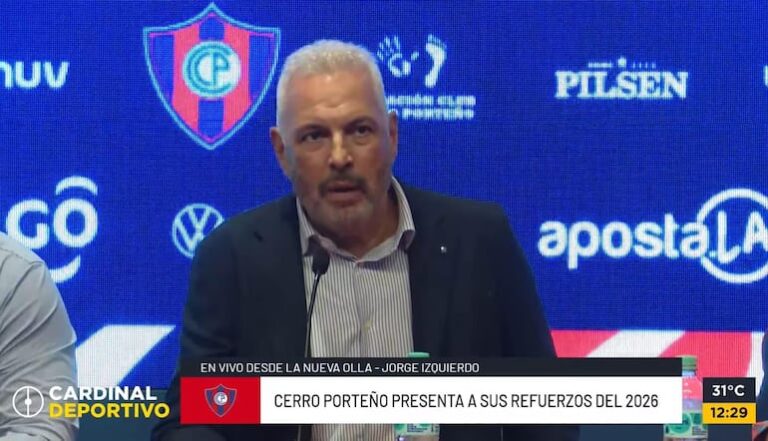 Declaraciones de Juan José Zapag sobre las restricciones de FIFA en Cerro Porteño.