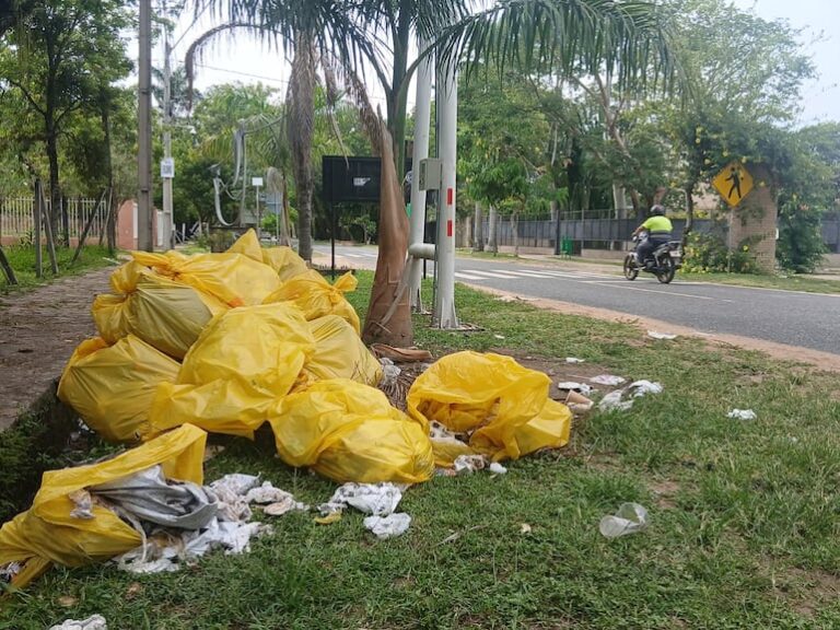 San Bernardino: mal servicio de basura y falta de respuesta municipal.