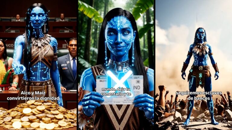 Gaitana IA, la candidatura hecha con inteligencia artificial para ganar un escaño en el Congreso de Colombia