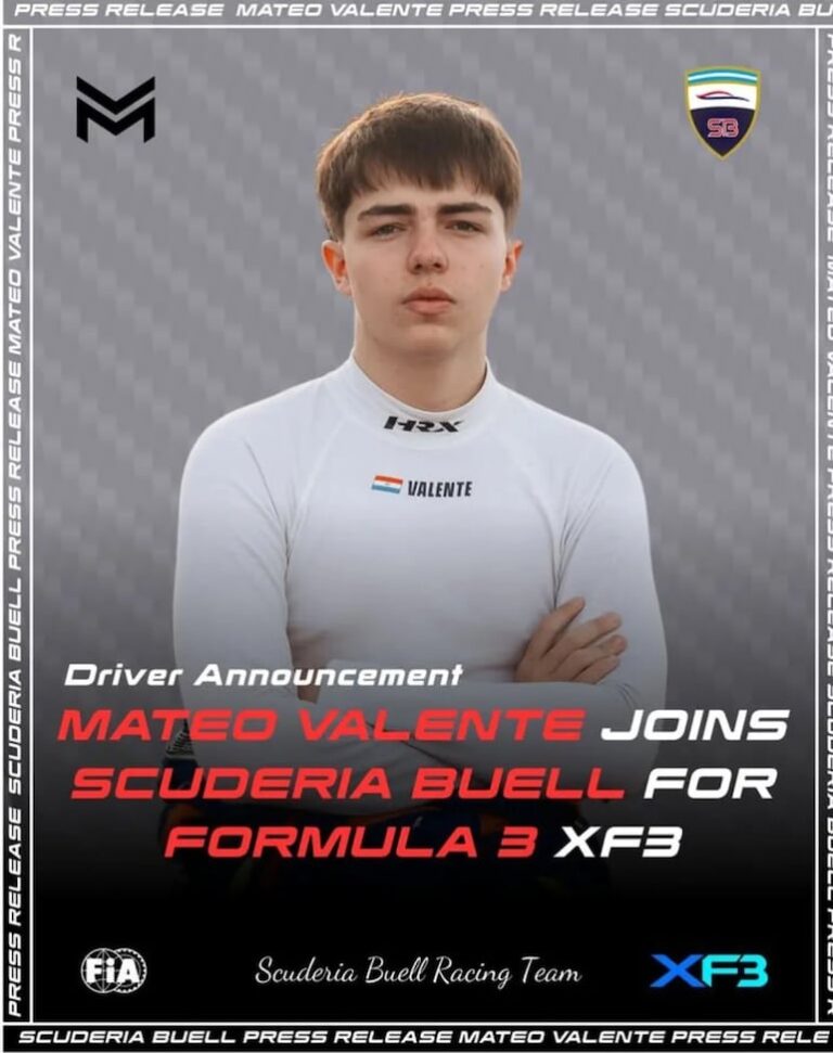 Fórmula 3 Italia: Mateo Valente se une a Buell – ABC Motor