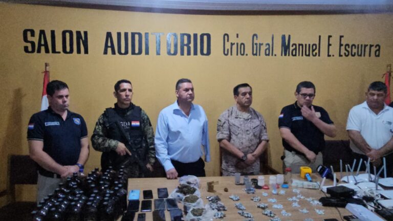 Intervención en la Penitenciaría de PJC no permitió recuperar armas robadas, pero dejó importantes incautaciones