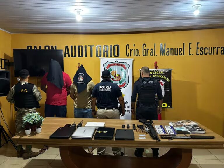 Detienen en Pedro Juan Caballero a dos brasileños buscados por ley.