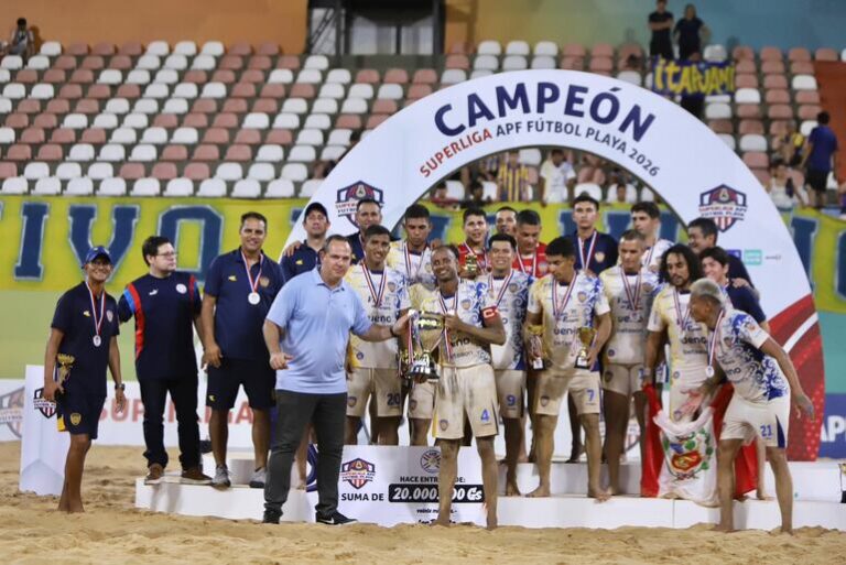 Sportivo Luqueño se consagra campeón de la Segunda Etapa de la Superliga de Fútbol Playa – Polideportivo