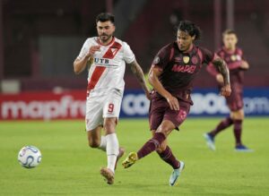 Lanús se impone y avanza al vencer al Always Ready boliviano en la Copa Libertadores.