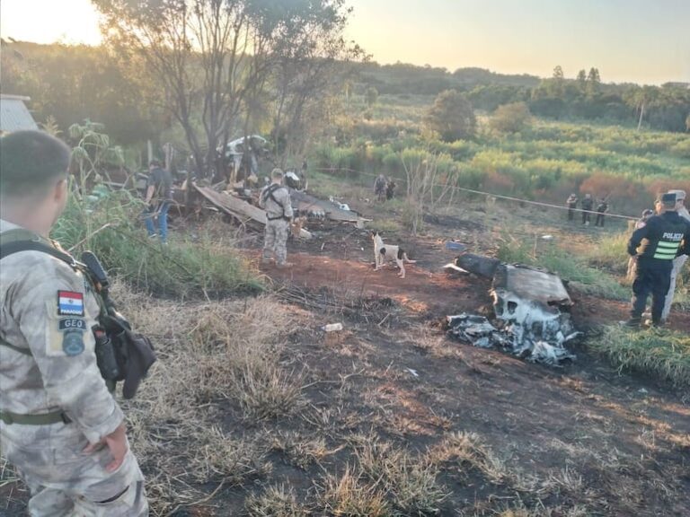 Accidente aéreo en Minga Guazú: motor falló y avión se desplomó