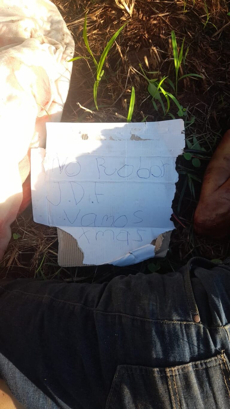 Cuerpo de hombre encontrado en General Genes vinculado a justicia por mano propia