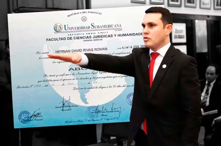 Fiscal solicita remisión de documentos en caso de título falso en Asunción