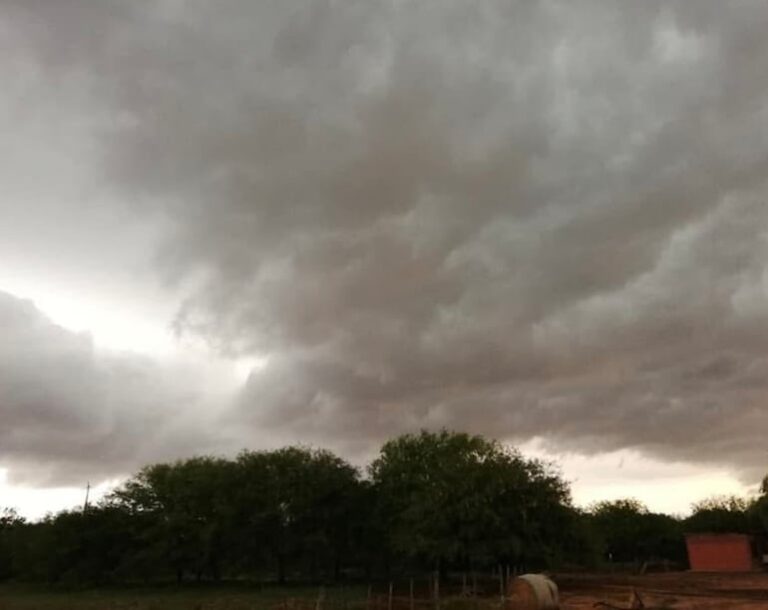 Inestabilidad climática en Paraguay con lluvias dispersas y frescas temperaturas