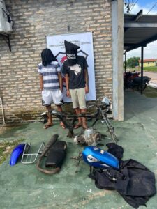 Madre denuncia a hijos por desmantelar motocicletas robadas en Mariano Roque Alonso