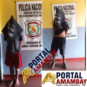 ¡Cayeron los «ESCURRIDIZOS» del General Genes!: Policía captura a dos sujetos y recupera botín de almacén