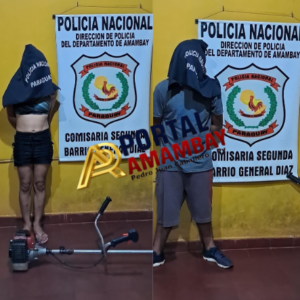 Cae presunta ladrona con frondoso prontuario junto a menor tras hurto en Pedro Juan Caballero