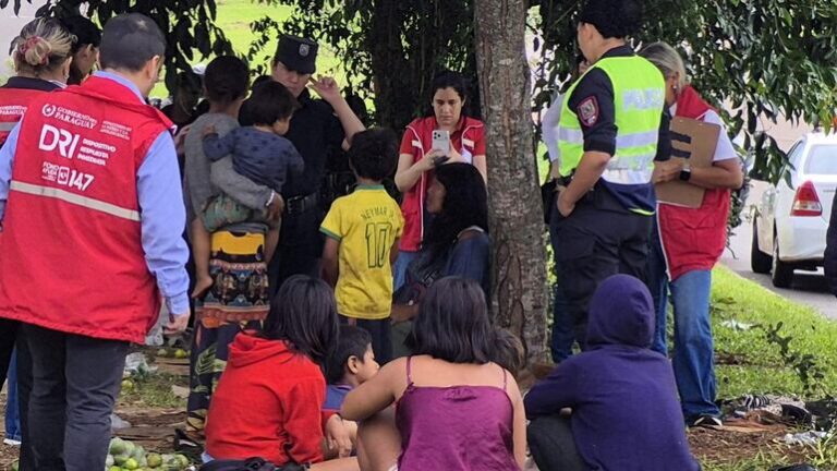 Rescatan en Encarnación a 20 niños indígenas en situación de trabajo infantil
