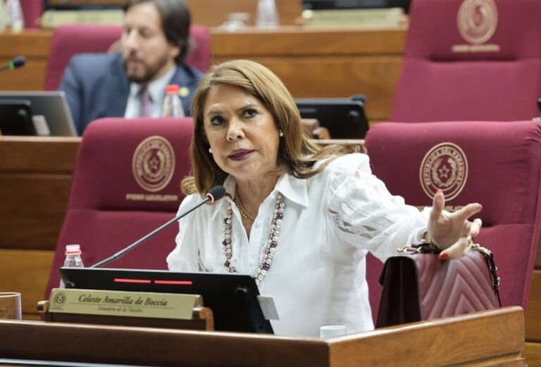 Senadora Celeste Amarilla alerta sobre atropello a la Constitución en Paraguay