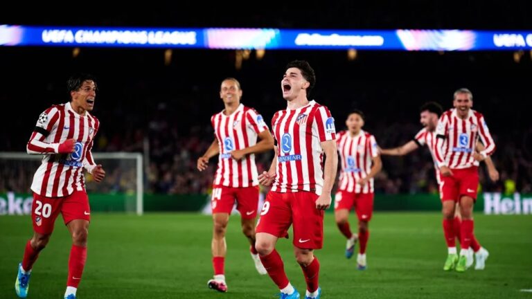 El Atlético de Madrid conquista el Camp Nou y avanza semifinales.