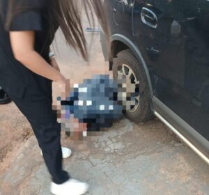 Fallece motociclista de 65 años en violento accidente en Pedro Juan Caballero.