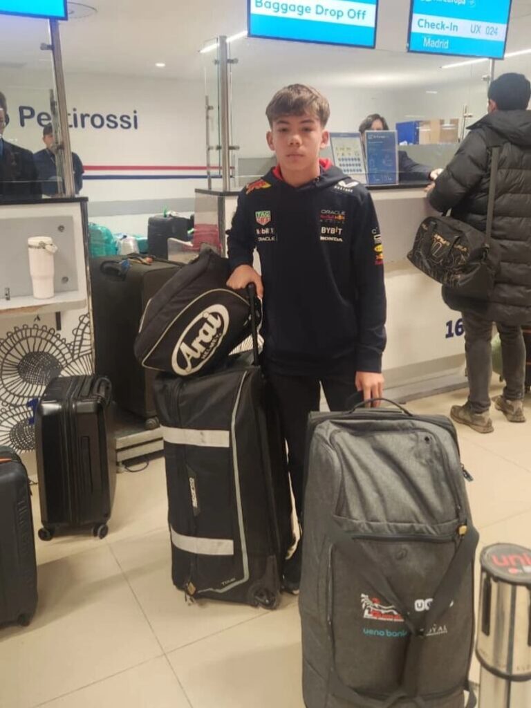 Sebastián Galeano se dirige a Bélgica para competir en el FIA Karting Academy Trophy – ABC Motor