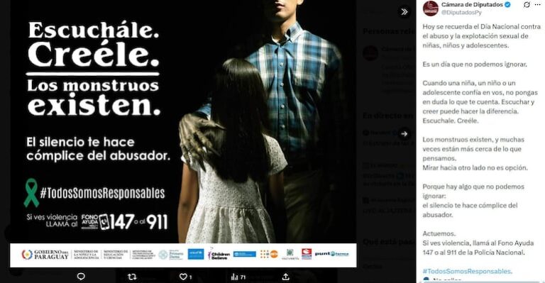 Cámara de Diputados critica matrimonio infantil mientras apoya campaña contra abuso sexual