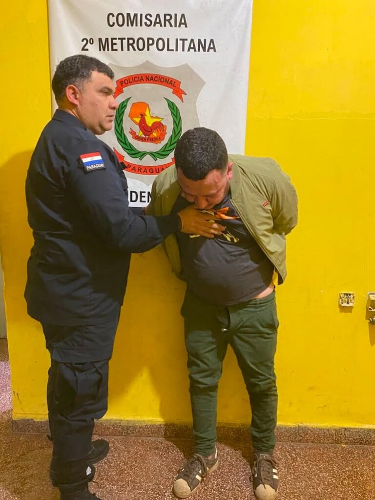 Capturan en Lambaré al tortolero José Gabriel Leguizamón tras balacera