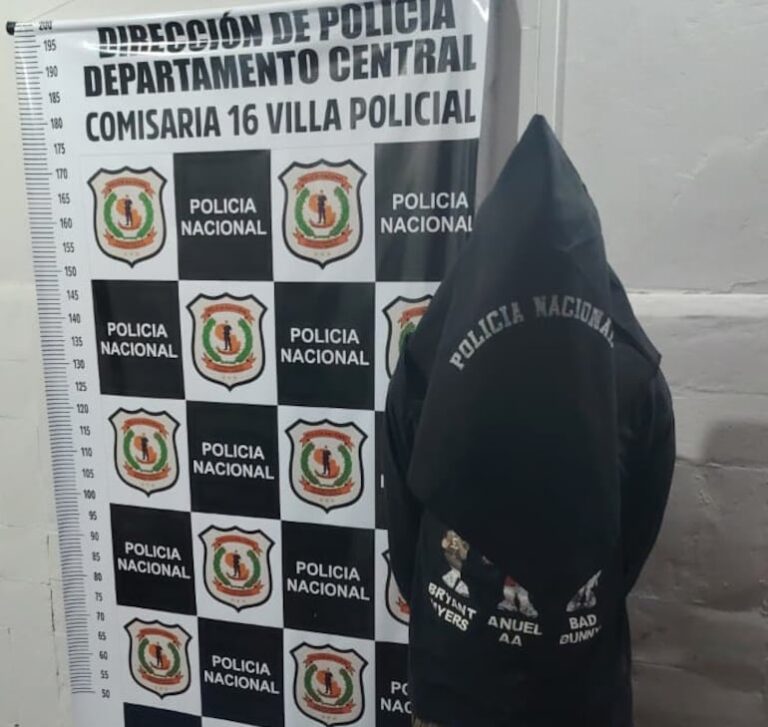 Detienen a sospechoso de asalto armado tras reclamo de joven herida en Lambaré