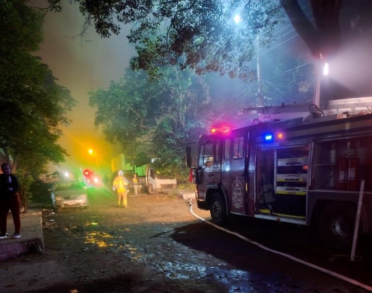 Incendio en Puerto Pabla Lambaré consume inmueble y moviliza bomberos locales
