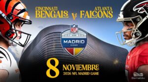 La NFL anuncia a los Cincinnati Bengals como rival de los Atlanta Falcons en Madrid