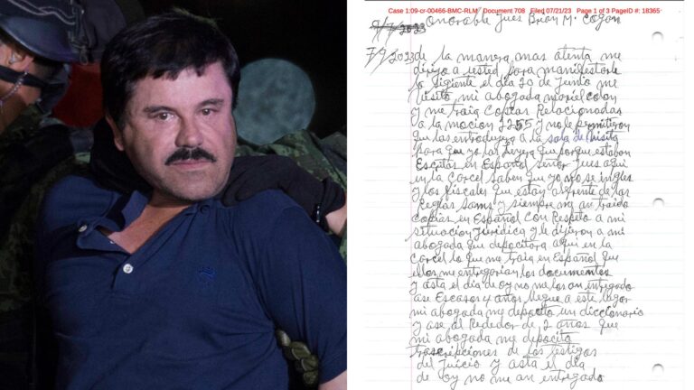 La pluma inagotable del preso 89914053: Las cartas del Chapo desde la cárcel de Colorado