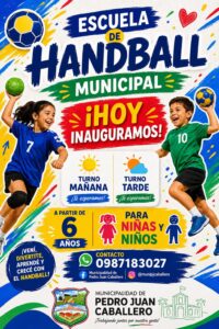 Convocatoria abierta: La Escuela Municipal de Handball invita a niños y niñas a sumarse a sus entrenamientos en el CADEM