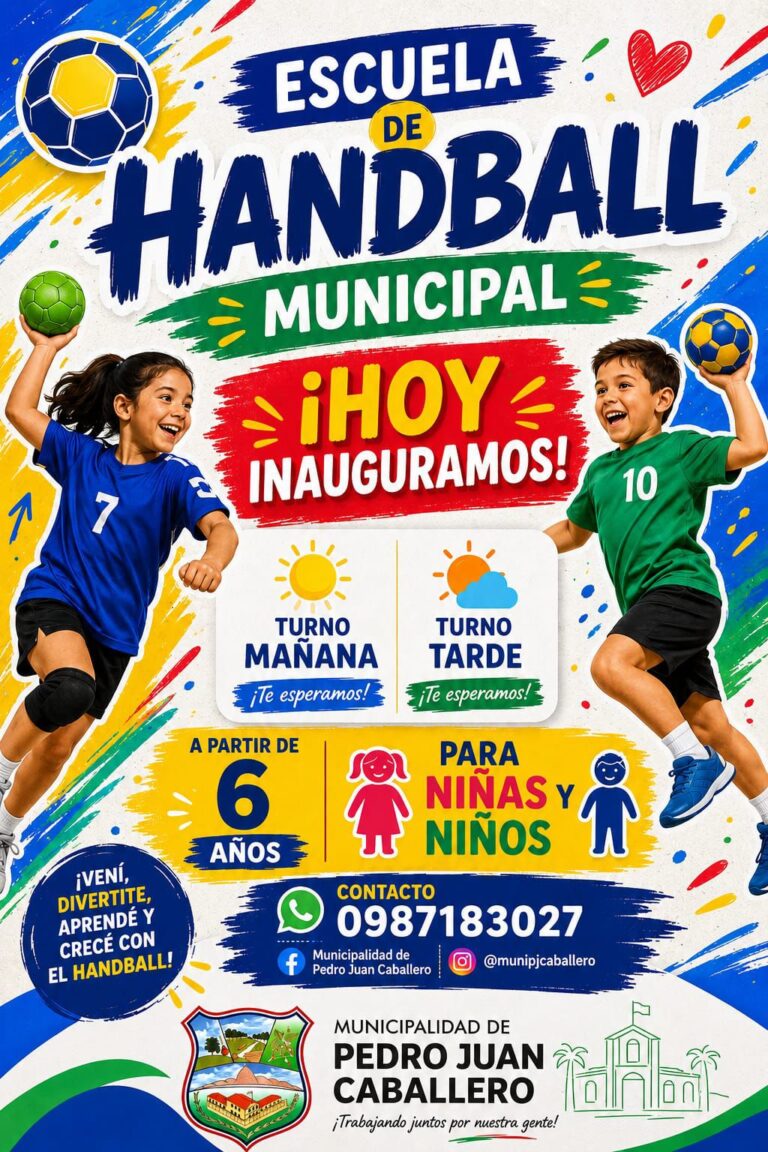 Convocatoria abierta: La Escuela Municipal de Handball invita a niños y niñas a sumarse a sus entrenamientos en el CADEM
