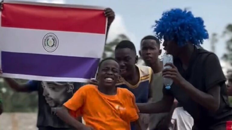 Niños de Uganda presentan bailes virales a Paraguay rumbo al Mundial.