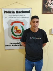 RECAPTURA EN PEDRO JUAN CABALLERO: CAYÓ PRÓFUGO QUE SE HABÍA FUGADO DE LA CÁRCEL EN 2022