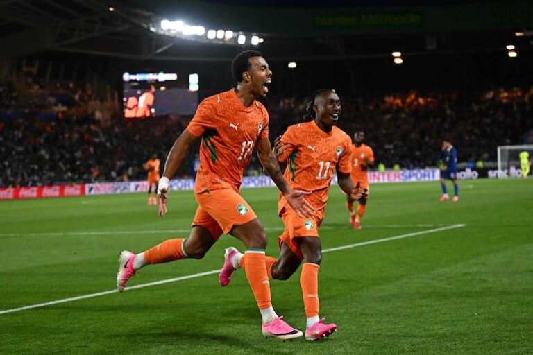 Costa de Marfil logra su primer triunfo ante Francia en un partido destacado por el enfrentamiento entre los hermanos Doué – Deportes