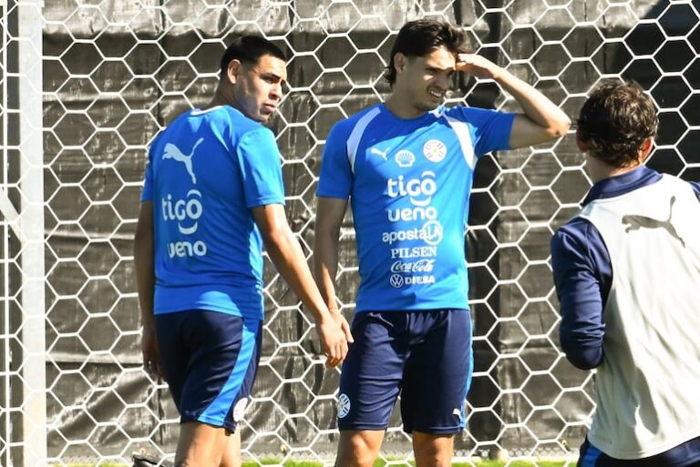 Paraguay ultma preparativos para el partido decisivo contra Australia – Equipo Nacional Paraguayo.