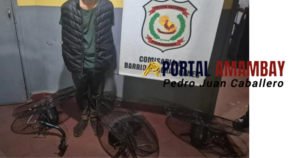 Detienen a un joven con frondoso historial delictivo tras robar tres ventiladores