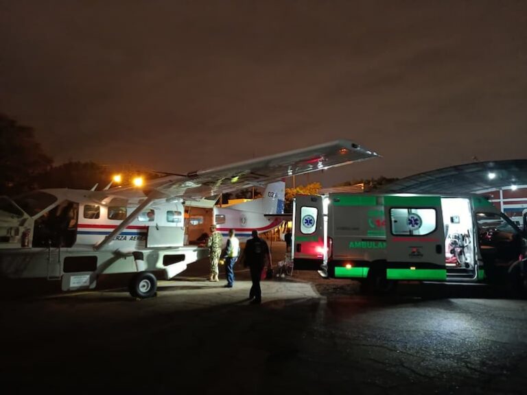Bebé prematura es evacuada desde el Chaco a Asunción en estado crítico