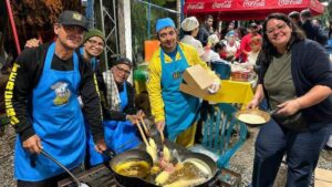 Bomberos de Sajonia organizan venta de comidas típicas para recaudar fondos