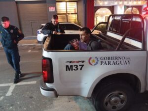 Detenido hombre con antecedentes por intento de robo en Asunción