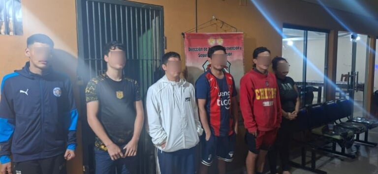 Detenidos y demorados en operativos de seguridad en microcentro de Asunción