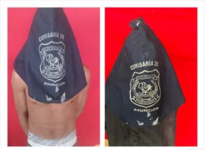 Detienen a dos hombres por hurto de compresor en Asunción