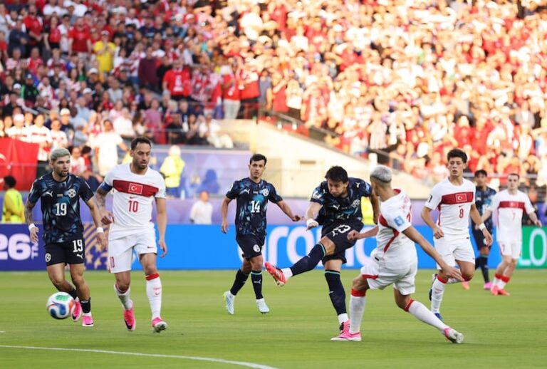 Clasificación del Grupo D antes del enfrentamiento entre Paraguay y Australia – Copa Mundial de Fútbol.